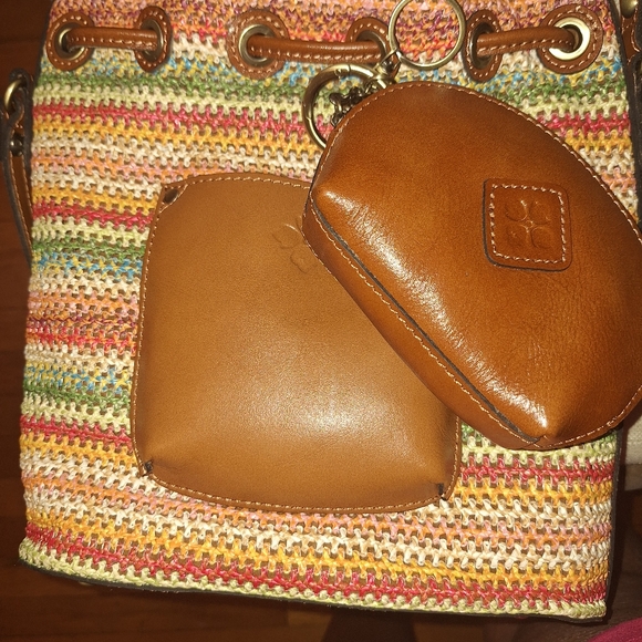 Patricia Nash Spanish Multi Zig Zag Crossbody Bag - Picture 6 of 7